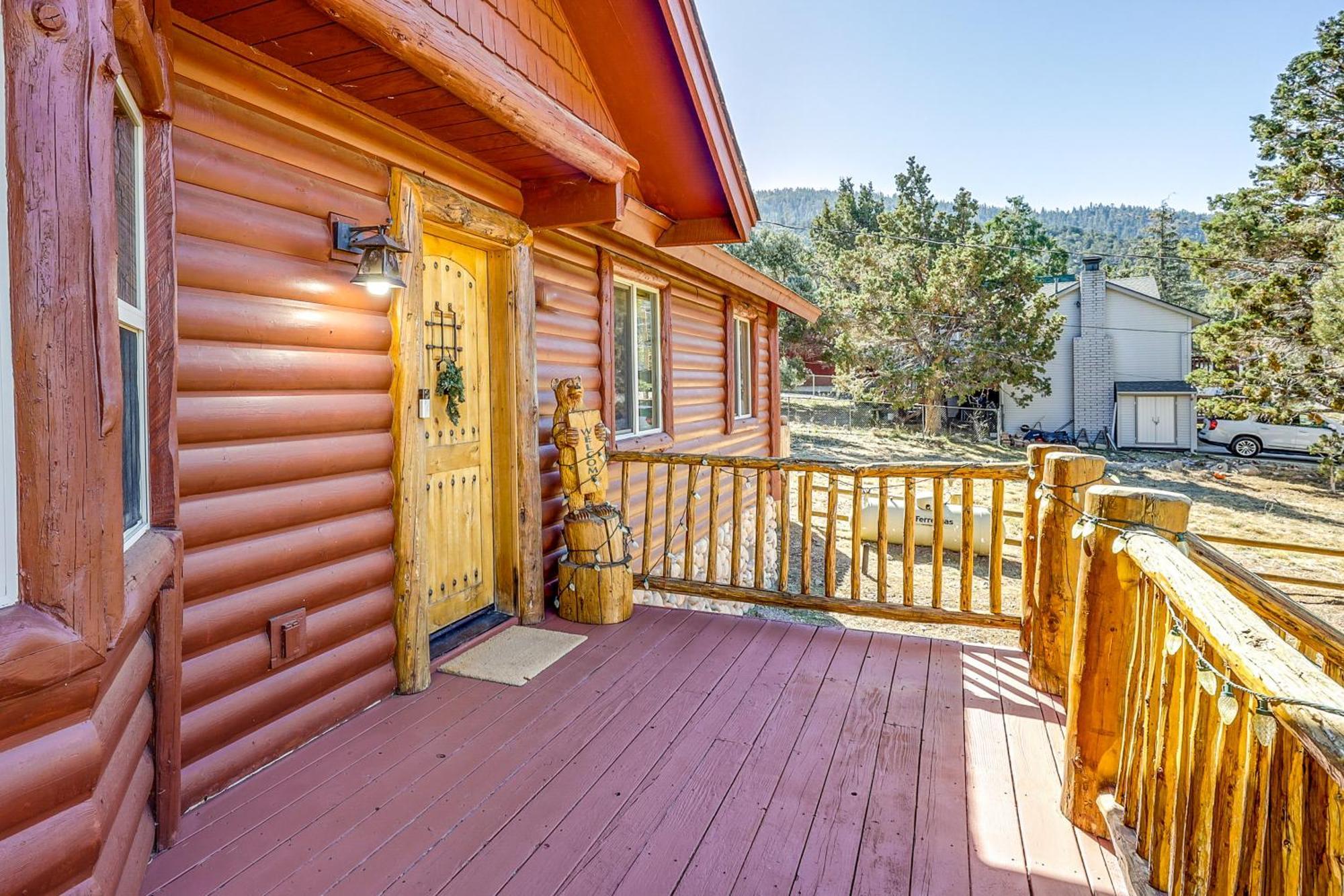 Big Bear Cabin Rental With Bbq 11 Mi To Village! Woodlands Exterior photo