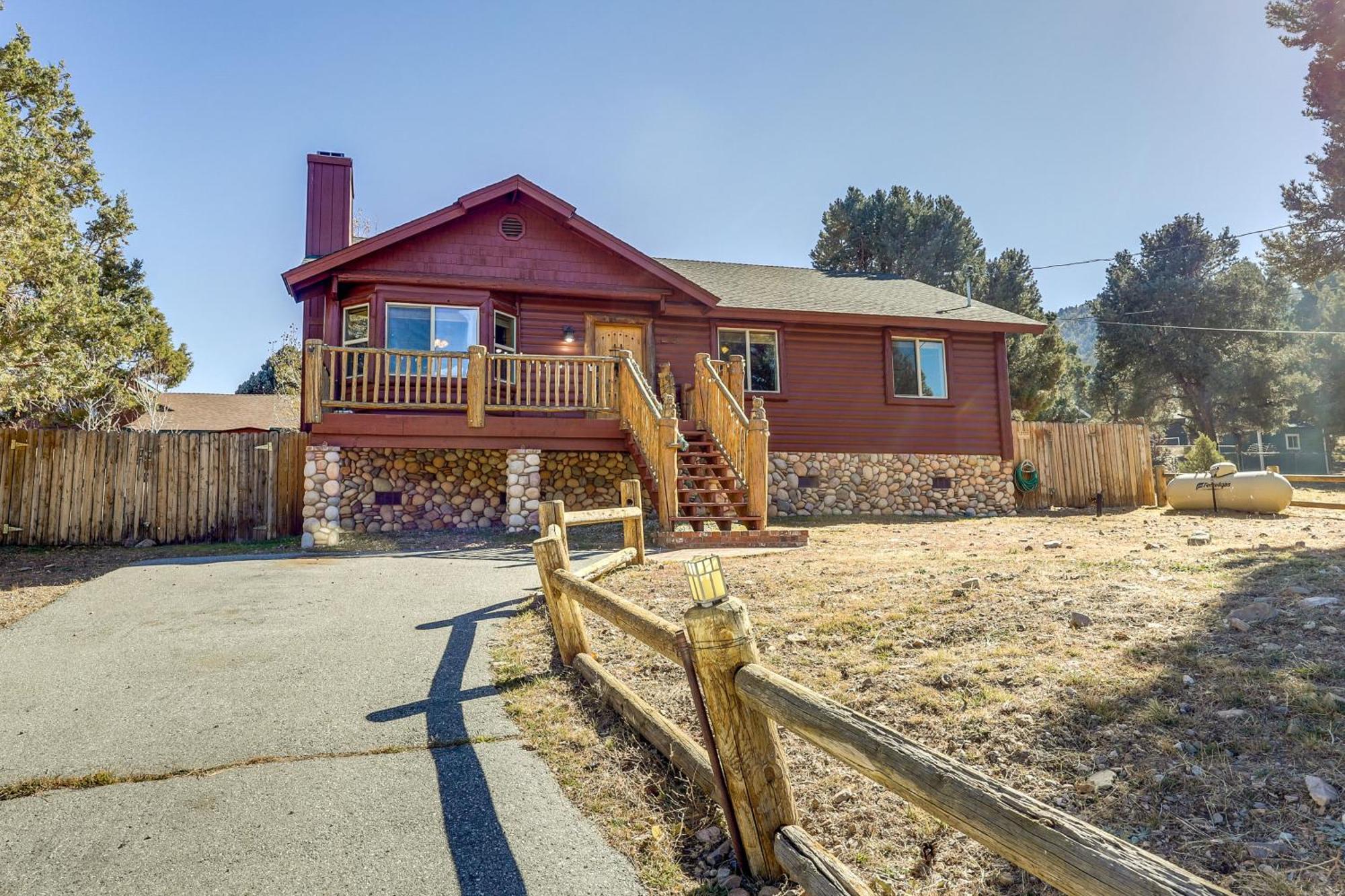 Big Bear Cabin Rental With Bbq 11 Mi To Village! Woodlands Exterior photo